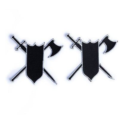 Dungeons & Dragons Patch set Fighter Patches & Stickers