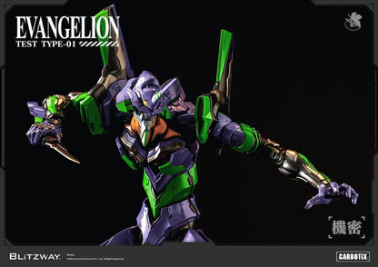 Evangelion Carbotix Action Figure Evangelion Unit-01 Test Type (Standard Ver.) 33 cm