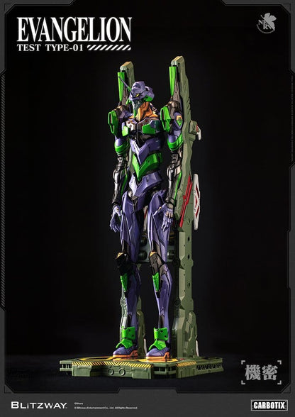 Evangelion Carbotix Action Figure Evangelion Unit-01 Test Type (DX Ver.) 33 cm