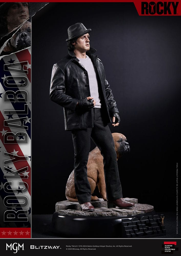 Rocky Superb Scale Statue 1/4 Rocky 1976 54 cm Blitzway