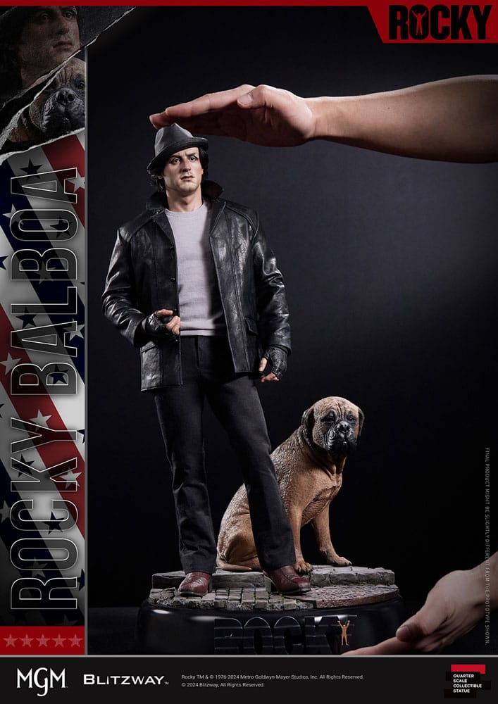Rocky Superb Scale Statue 1/4 Rocky 1976 54 cm Blitzway