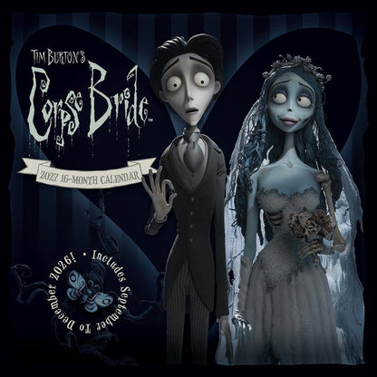 Corpse Bride Calendar 2027 30 x 30 cm