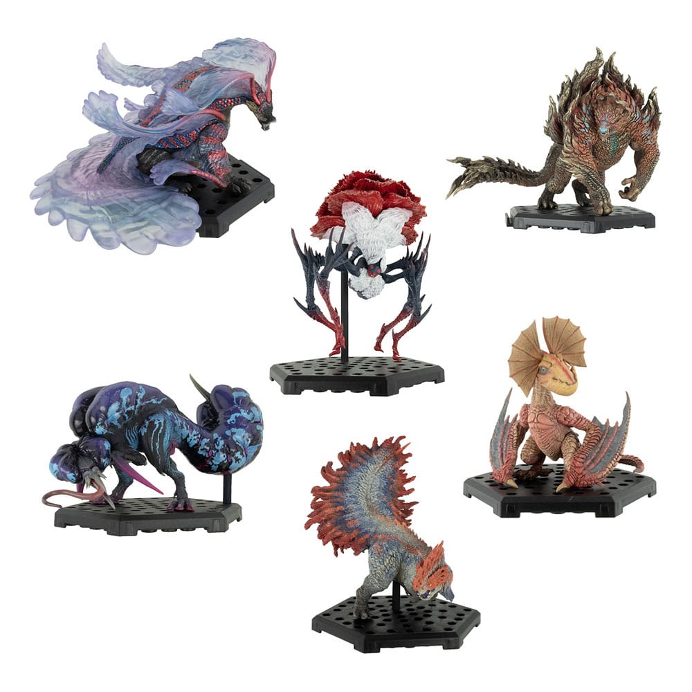 Monster Hunter Figure Builder Trading Figures Standard Model Plus Vol. 28 10 - 15 cm Assortment (6) Mini-figures