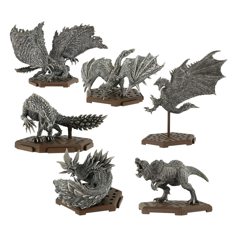 Monster Hunter Figure Builder Trading Figures Standard Model Plus Stone Ver. Vol.1 5 - 12 cm Assortment (6)