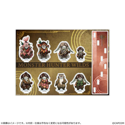 Monster Hunter Wilds Acrylic Stand Plumpeach Set 15 cm