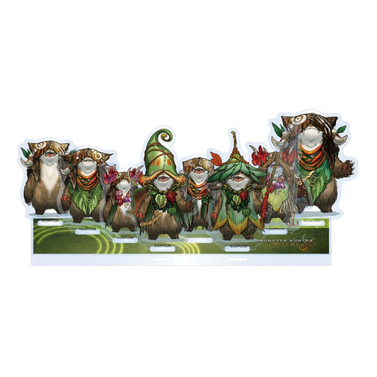 Monster Hunter Wilds Acrylic Stand Chomber Set 15 cm