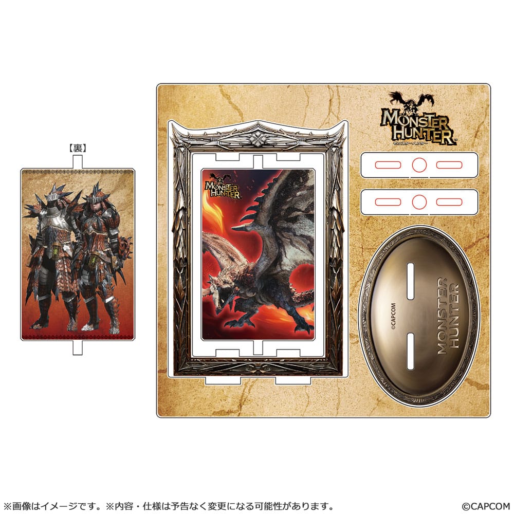 Monster Hunter Acrylic Stand Rathalos Rotating 14 cm