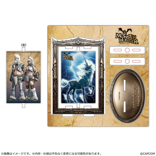 Monster Hunter Acrylic Stand Kirin Rotating 14 cm