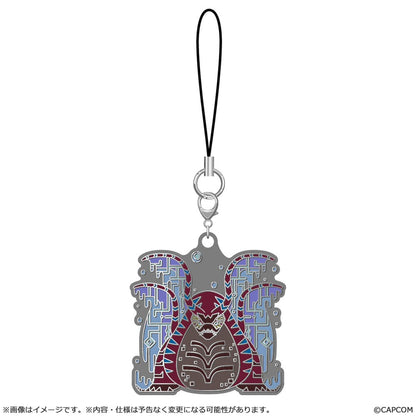 Monster Hunter Wilds Metal Keychain Monster Icon 5 cm Assortment (10)