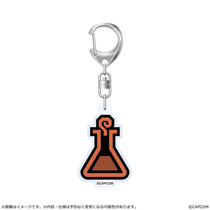 Monster Hunter Wilds Acryl Keychains Item Icon 6 cm  Assortment (10)