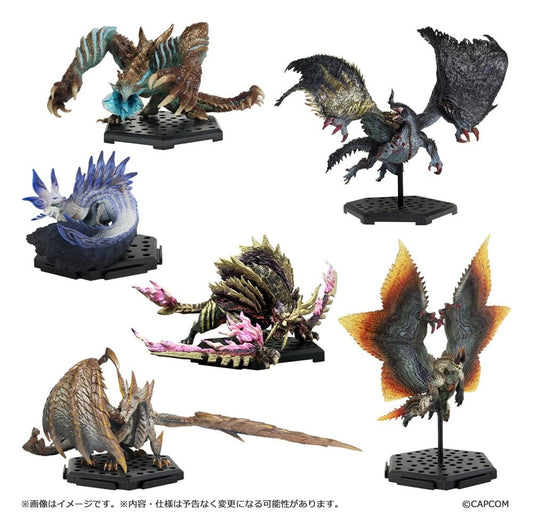 Monster Hunter Capcom Figure Builder Standard Model Plus Mini Figures Blind Box Assortment (6)