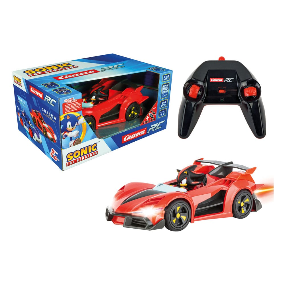 Sonic the Hedgehog Cart RC remote-controlled car 1/18 2.4GHz Shadow Performance
