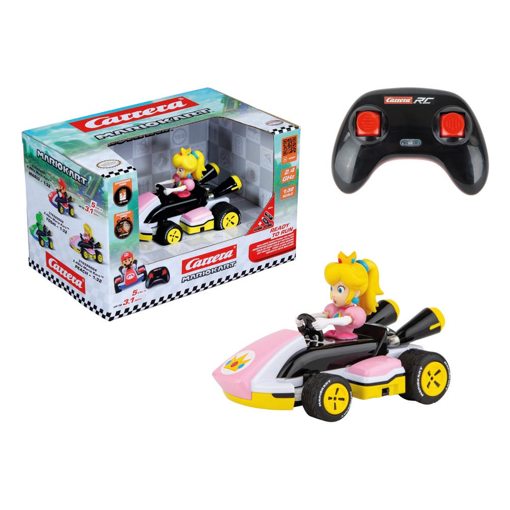 Super Mario Kart RC remote-controlled Race Kart 1/32 2.4GHz Peach Carrera