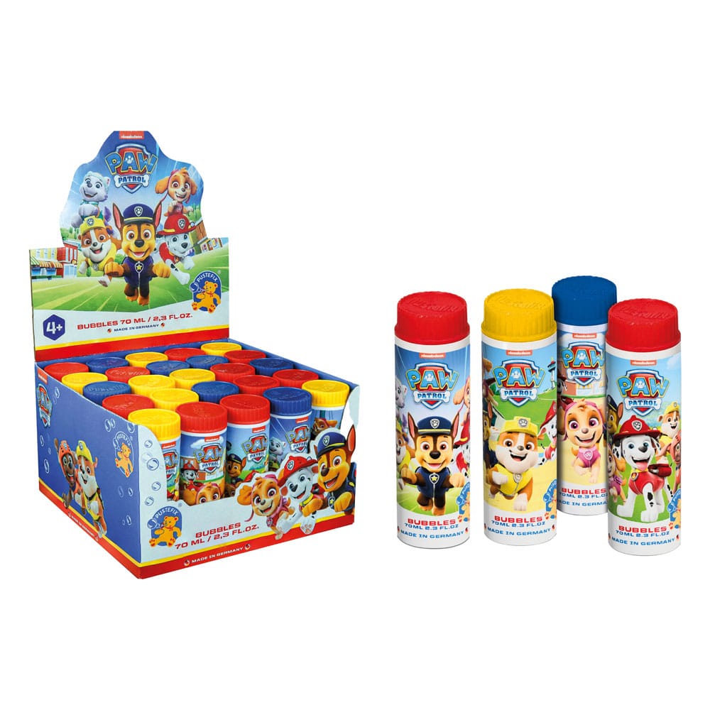 Paw Patrol Pustefix Soap Bubble Bottle Classic Assortment (25) Pustefix