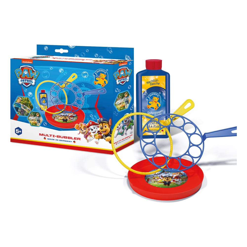 Paw Patrol Pustefix Soap Bubble Bottle Multi-Bubbler Assortment (5)