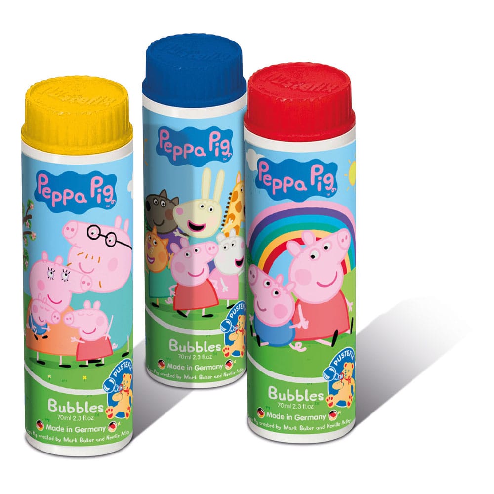 Peppa Pig Pustefix Soap Bubble Bottle Classic Assortment (25) Pustefix
