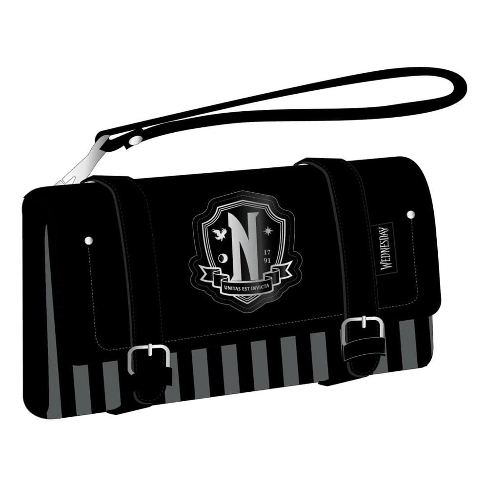 Wednesday Faux Leather Handbag Nevermore - FanofThings.co.uk