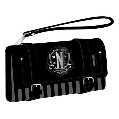 Wednesday Faux Leather Handbag Nevermore - FanofThings.co.uk
