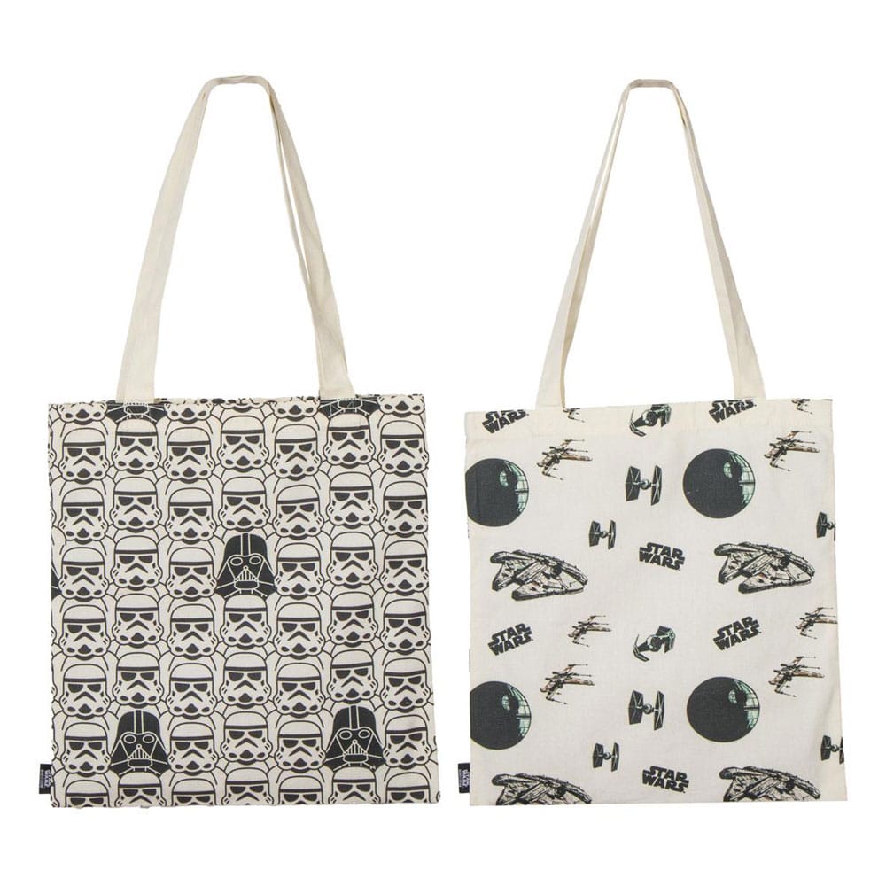 Star Wars Tote Bag Space Ships & Stormtrooper Cerdá