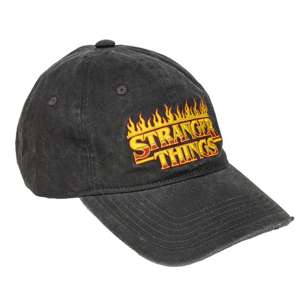 Stranger Things Baseball Cap Logo Burning - FanofThings.co.uk