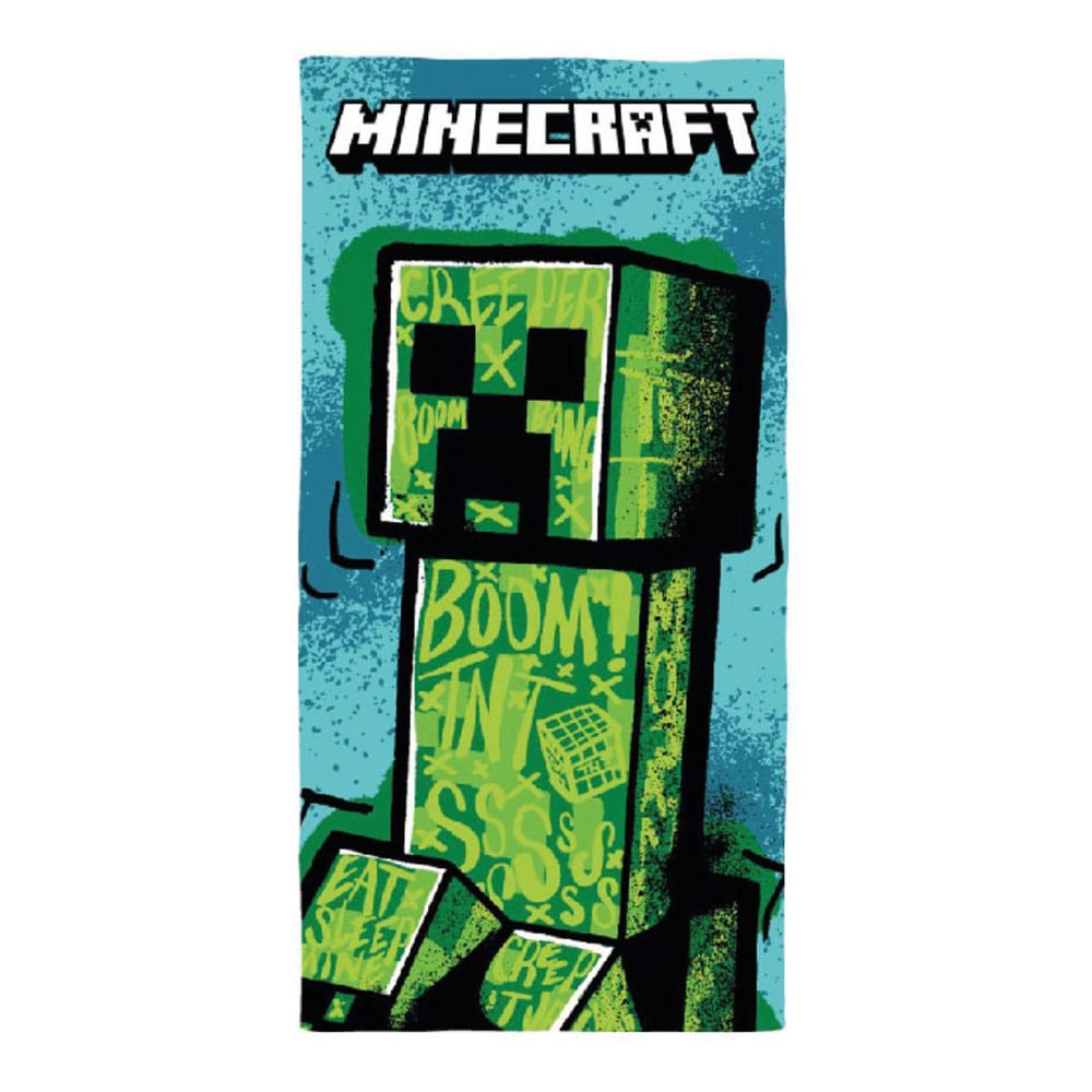 Minecraft Towel Premium Creeper 70 x 140 cm Towels
