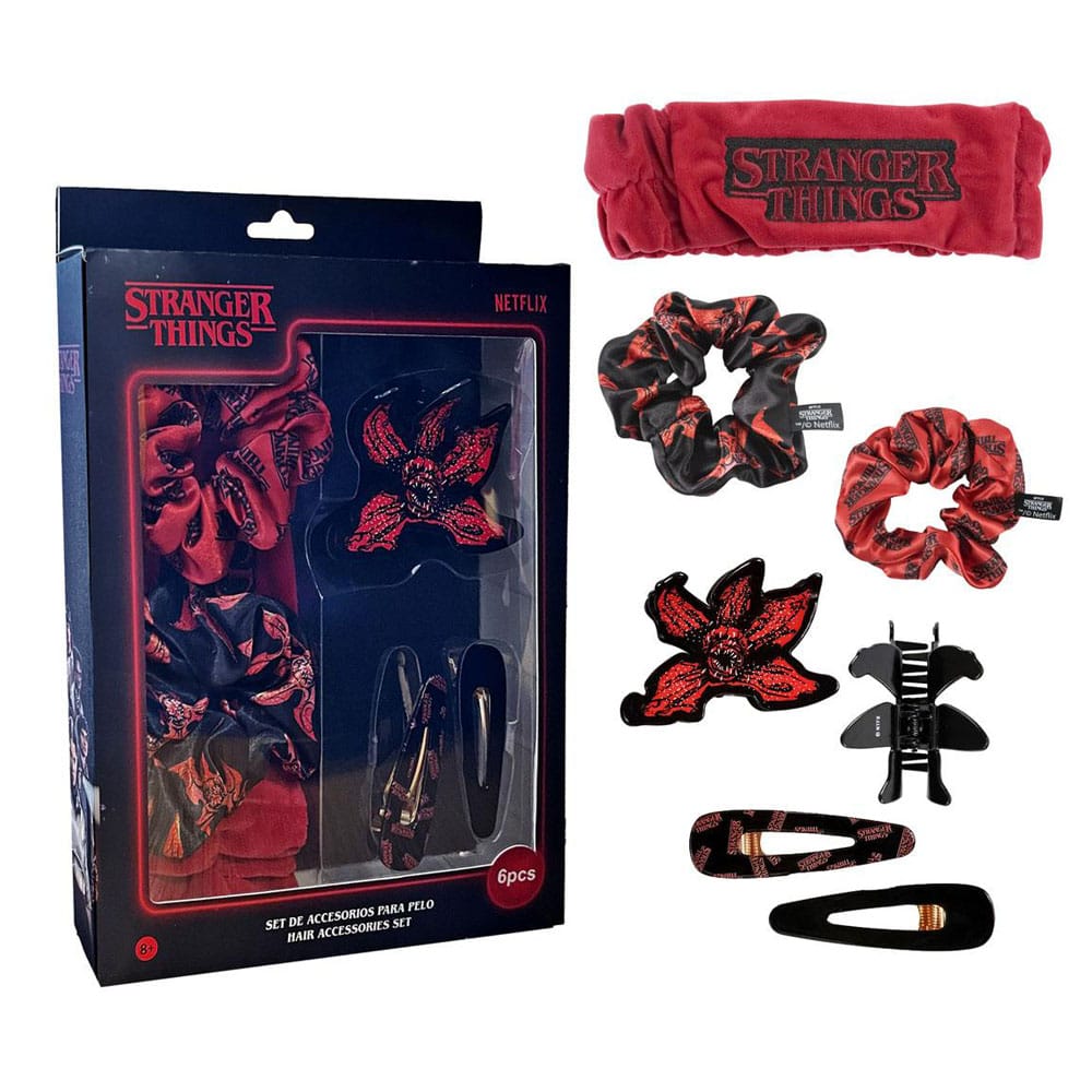 Stranger Things Hair Accessories 6 Pack Cerdá