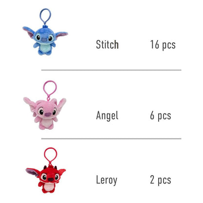Lilo & Stitch Plush Keychains 12 cm Assortment (24) Cerdá