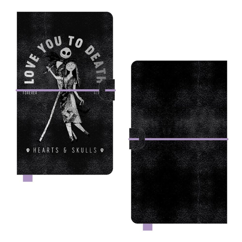 Nightmare before Christmas Premium Notebook A5 Sally & Jack - FanofThings.co.uk