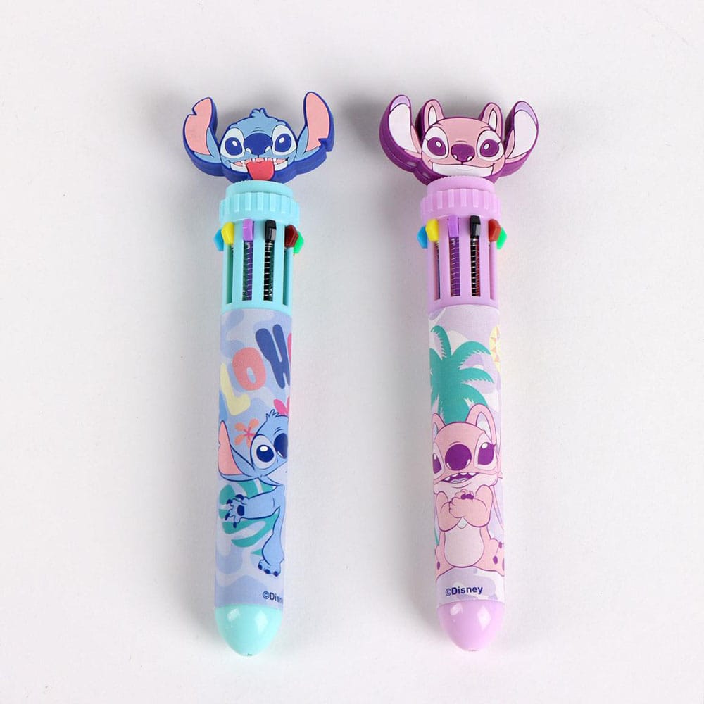 Loli & Stitch Multicoloured ball pens Display (16) Cerdá