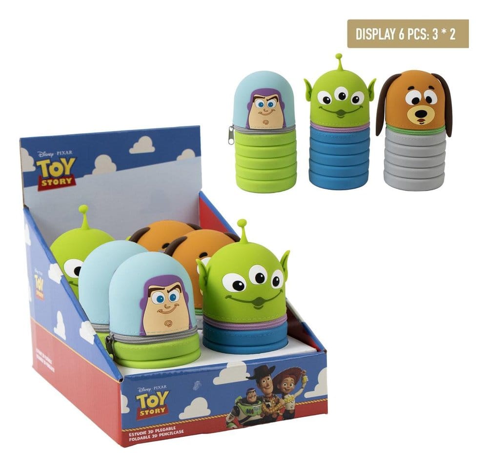 Disney Silicone Pencil Case Toy Story Display (6)
