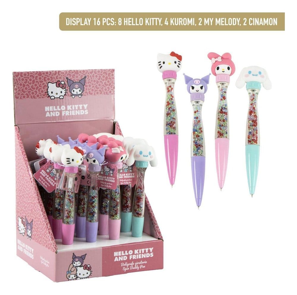 Sanrio Rotary Pen Hello Kitty Display (16)