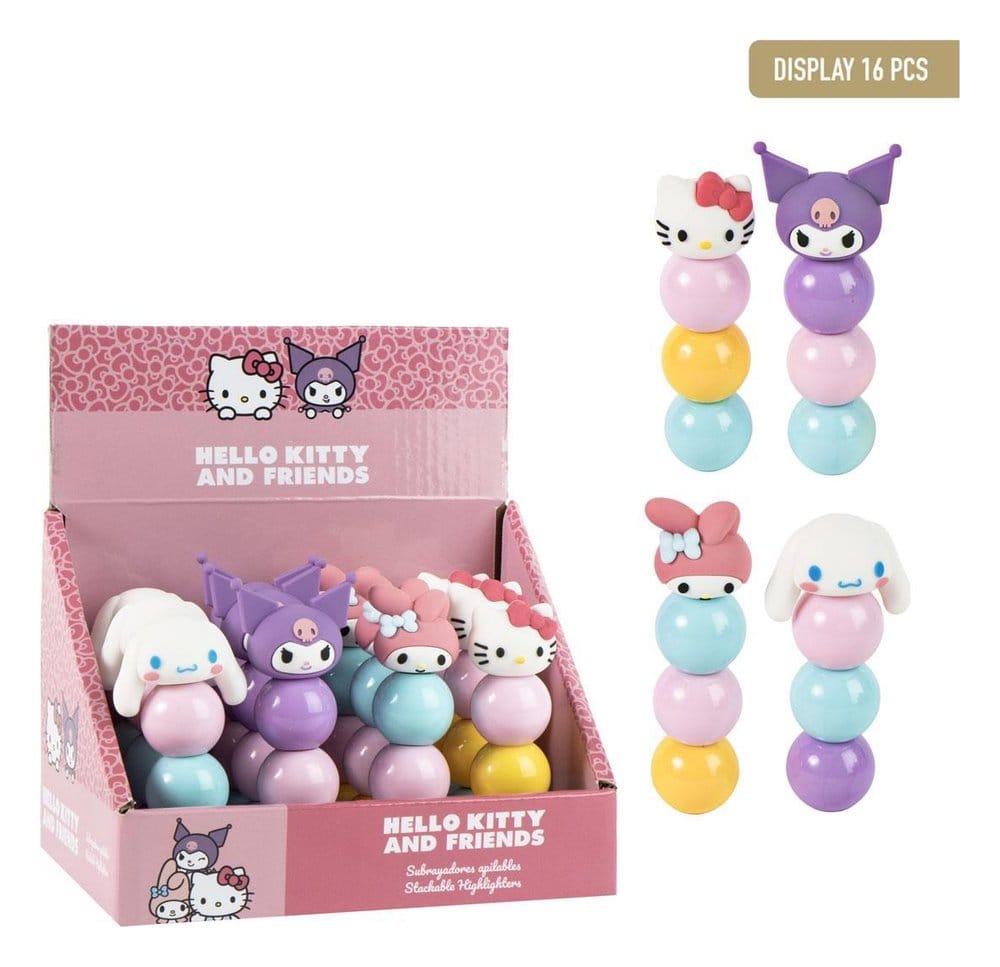 Sanrio Stackable Highlighters Hello Kitty Display (16)