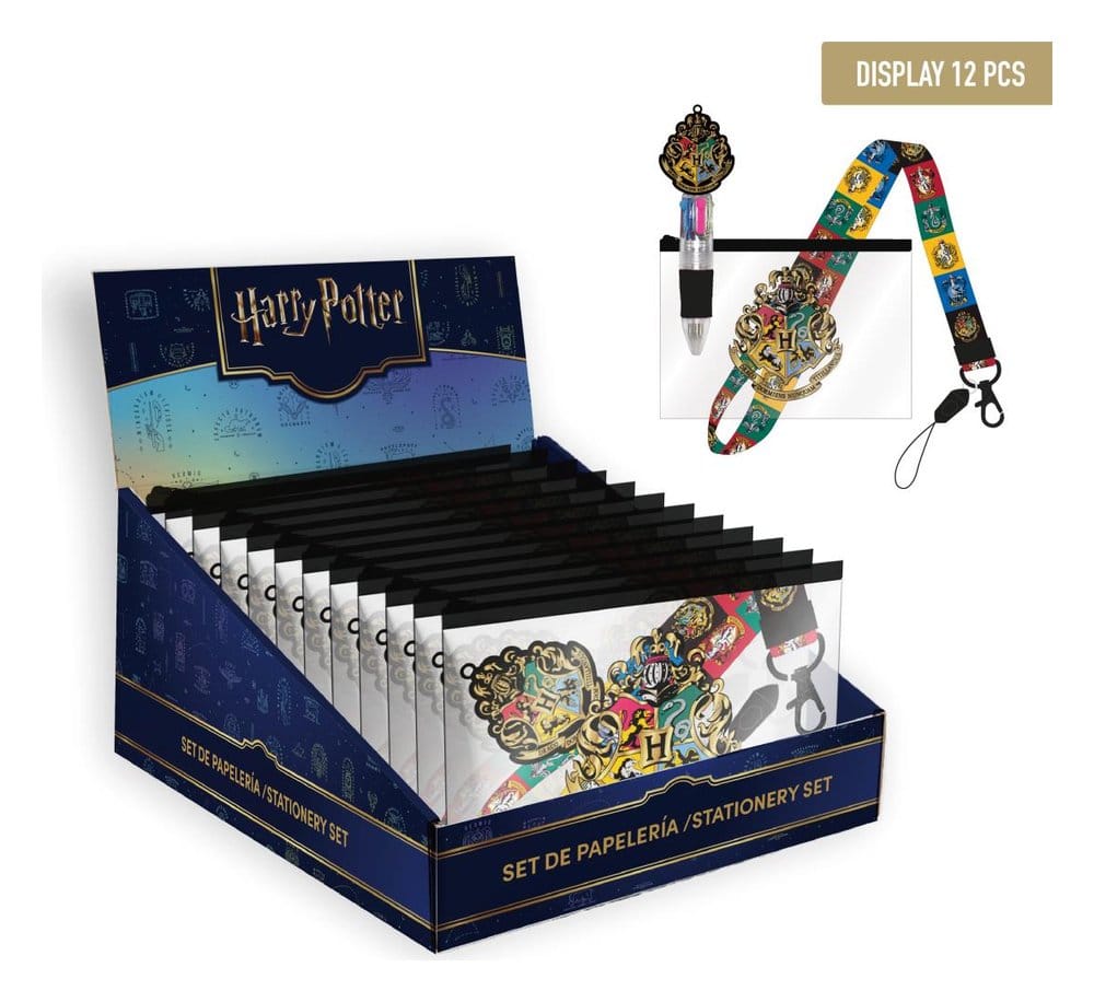 Harry Potter Stationery Set with Pendant Display (12)