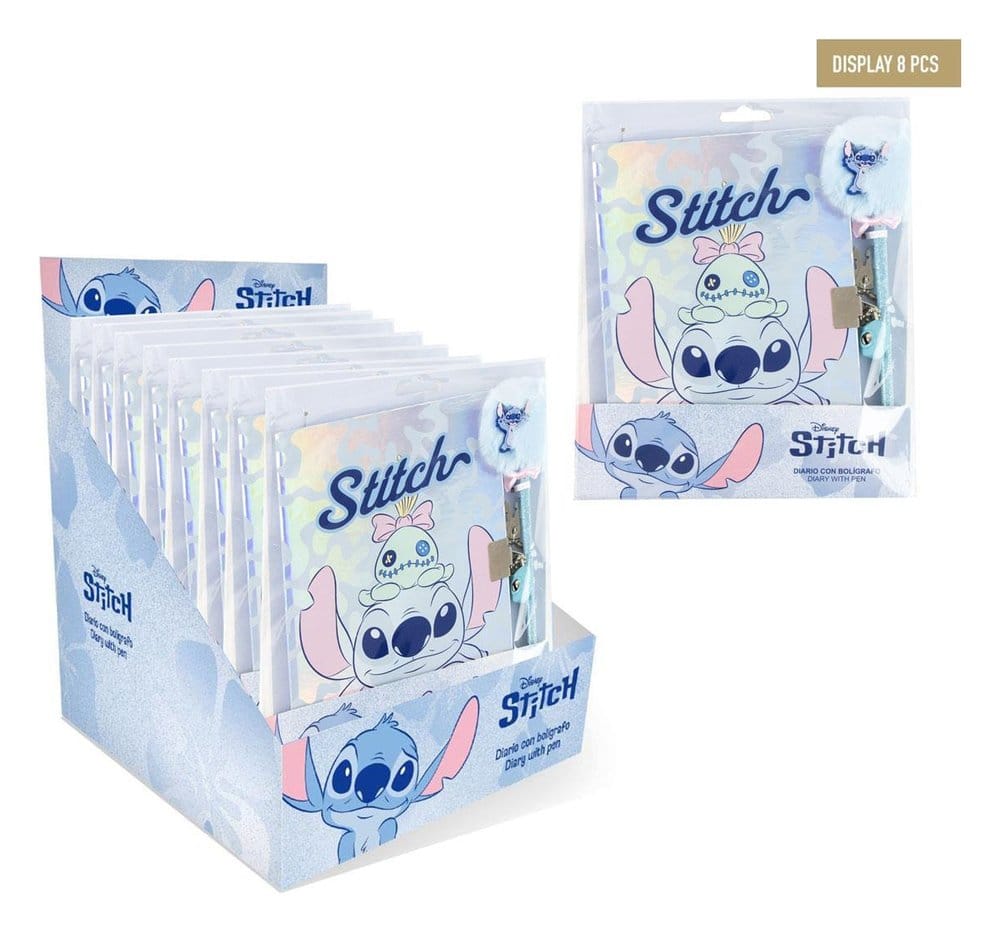 Disney Fantasy Stationery Set Stitch Display (8)