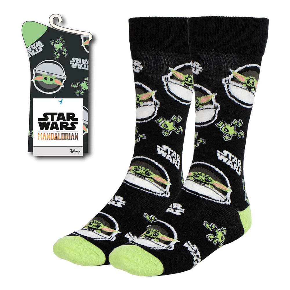 Star Wars: The Mandalorian Socks Grogu 38-45 - FanofThings.co.uk