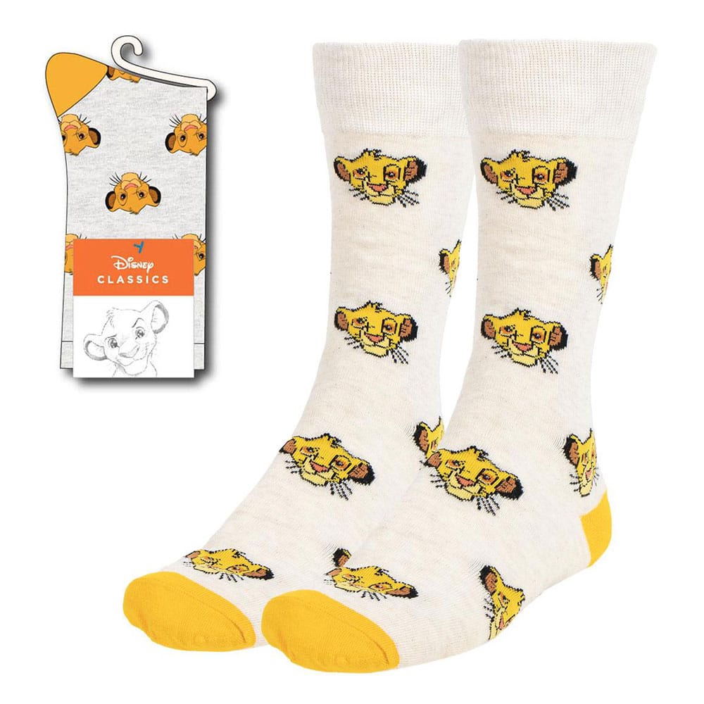 Disney Socks The Lion King Simba´s Face 36-43 - FanofThings.co.uk
