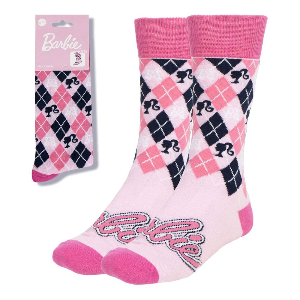 Barbie Socks Logo Pink 36-43 Footwear