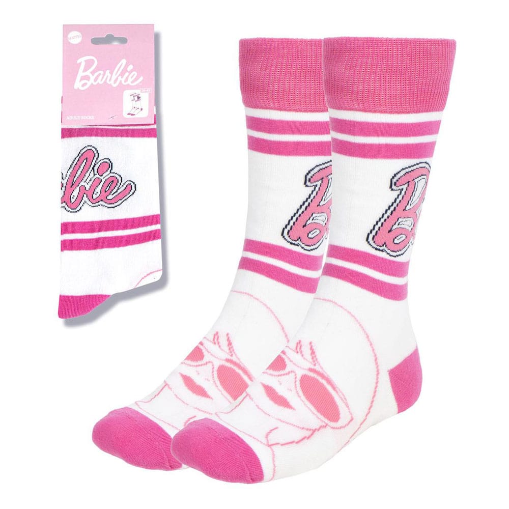 Barbie Socks Logo White 36-43