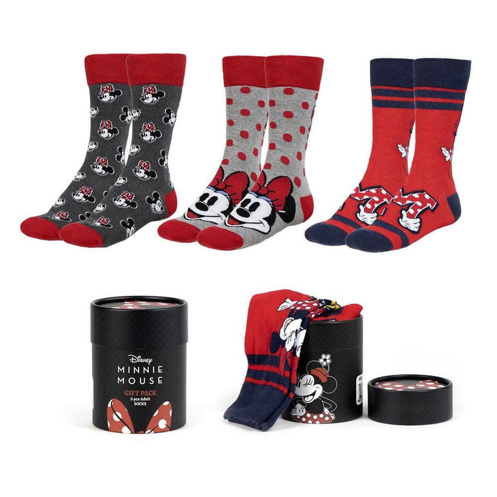 Disney Socks 3-Pack Minnie 1 36-43 Footwear
