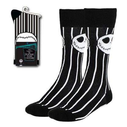 Nightmare before Christmas Socks Jack´s Face Stripes 38-45 - FanofThings.co.uk