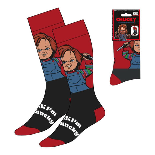 Chucky (Child´s Play) Socks Hi I´m Chucky 38-45 Footwear
