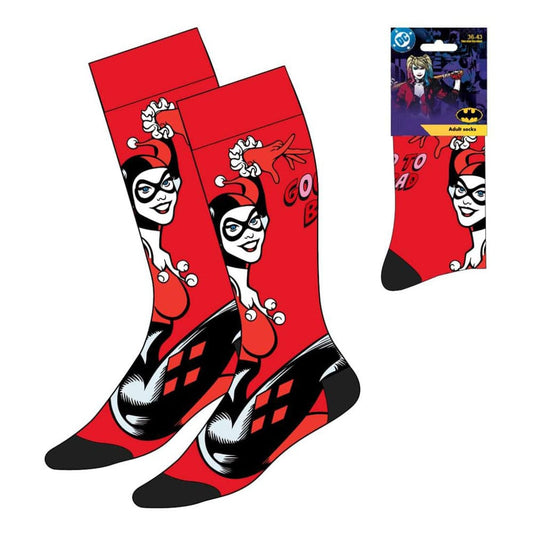 DC Comics Socks Harley Quinn Good to Bad 36-43 Footwear