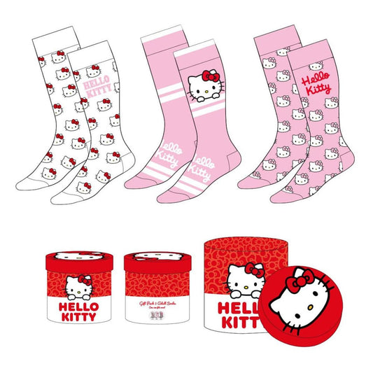 Sanrio Socks 3-Pack Hello Kitty 36-43 Footwear