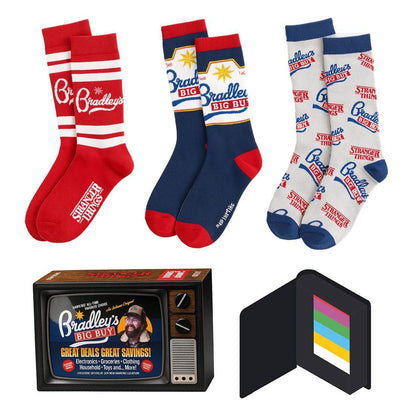 Stranger Things Socks 3-Pack 38-45 Bradley´s Big Buy Cerdá