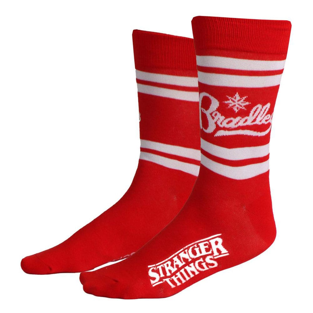 Stranger Things Socks Bradley´s Big Buy Red 38-45 Footwear