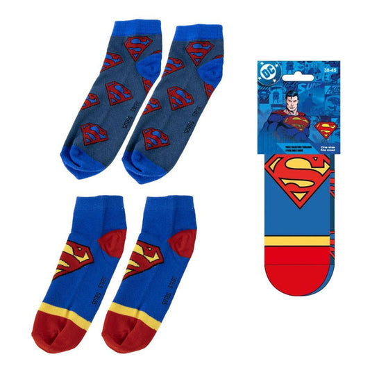 DC Comics Ankle socks 2-packs Superman 38-45 Footwear