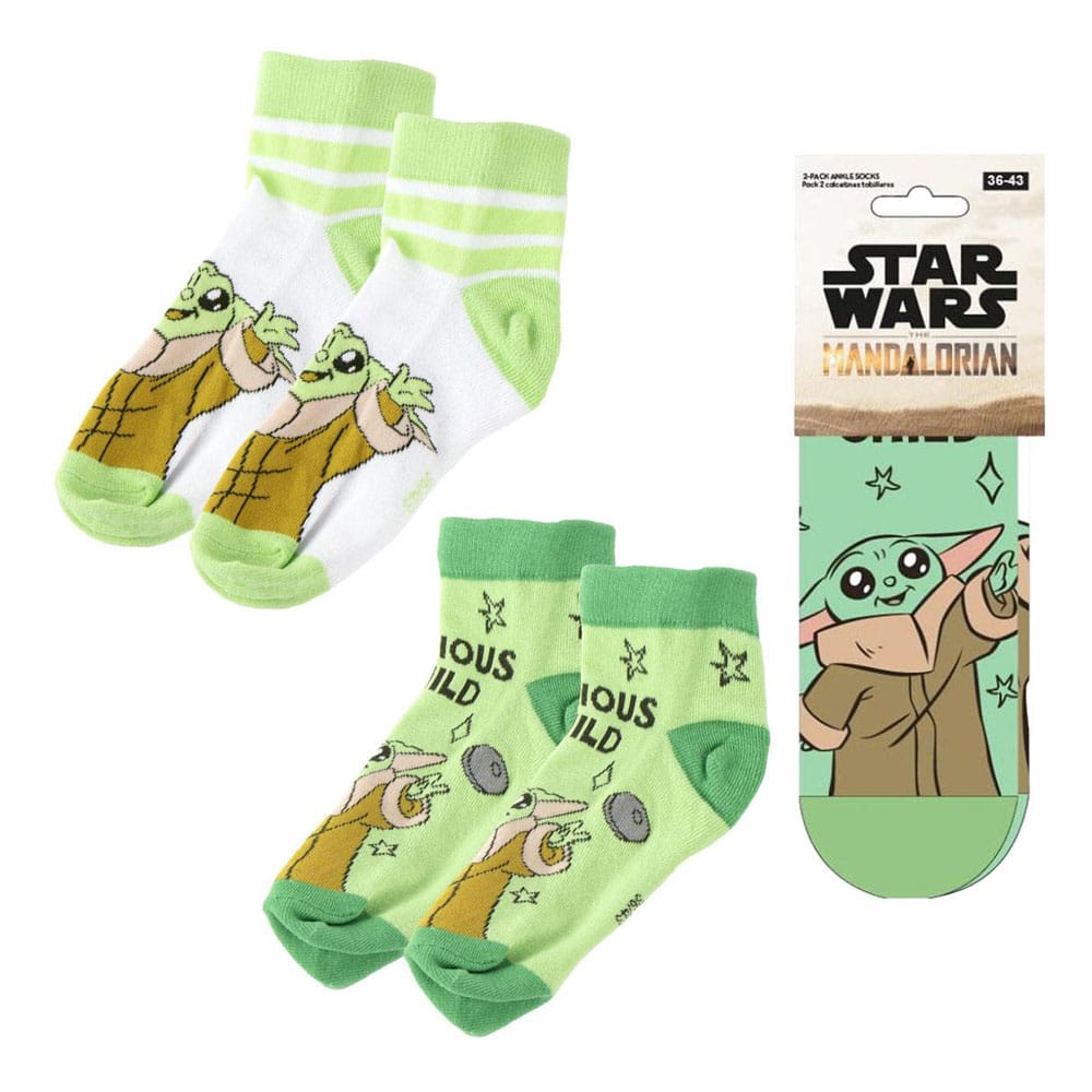 Star Wars: The Mandalorian Ankle socks 2-packs 38-45 Footwear