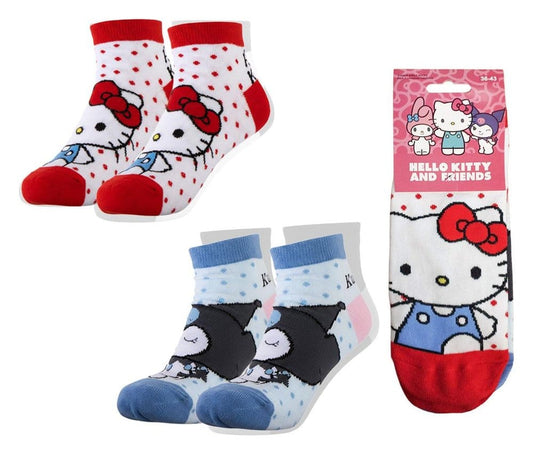 Sanrio Socks 2-Pack Hello Kitty Short 36-43