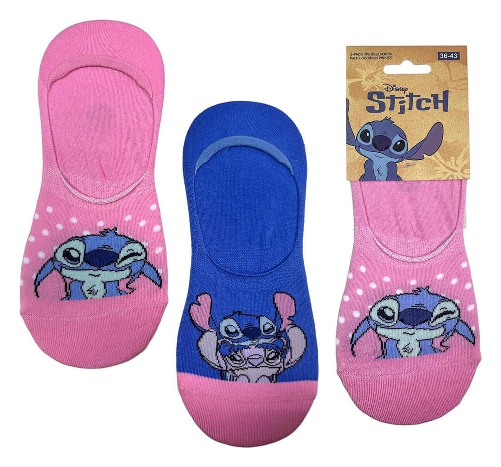 Disney Socks 2-Pack Stitch Pinkies 36-43