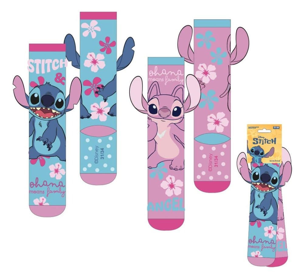 Lilo & Stitch Socks with Applications Stitch 27-34 Cerdá